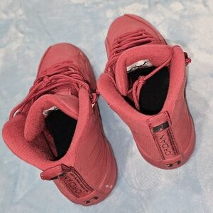 Jordan Red High-Top Sneakers